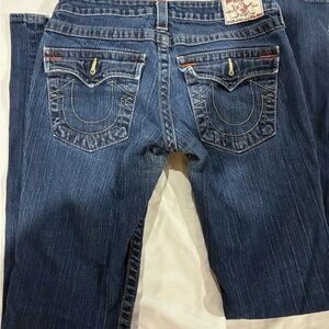 True Religion Indigo Boot Cut Jeans